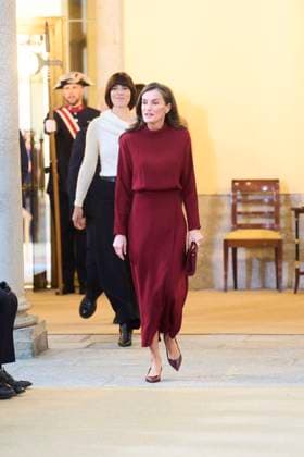 Queen Letizia attends the delivery of the 2024 and 2025 National Innovation and Design Awards Queen Letizia of Spain attends the delivery of the 2024 and 2025 National Innovation and Design Awards at El Pardo Royal Palace on November 6, 2025 in Madrid, Spain Photo by IMAGO MPG Madrid El Pardo Royal Palace Madrid Spain  Copyright: xMPGx