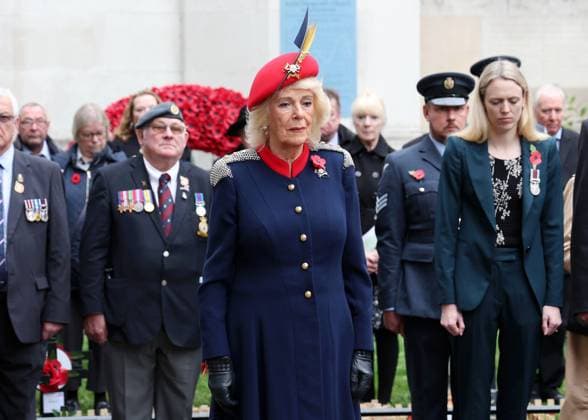 Queen Camilla Attends The 97th Field Of Remembrance Queen Camilla visits the 97th Field Of Remembrance at Westminster Abbey on November 06, 2025 in London, England. The Field of Remembrance has been held every November since 1928 when The Poppy Factory, of which Queen Camilla is Patron, brought a group of disabled veterans, a tray of poppies and a collecting tin to the grounds of St Margaret s Church at Westminster Abbey., Credit:Avalon.red Avalon United Kingdom, England, London, Westminster Abbey  Copyright: xAvalon.redx xAvalonx 1050721375