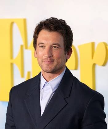 Miles Teller attends the Los Angeles Special Screening of A24 s Eternity at the AMC Century City 15 in Los Angeles, CA on Wednesday, November 5, 2025. Storyline: In an afterlife where souls have one week to decide where to spend eternity, Joan is faced with the impossible choice between the man she spent her life with and her first love, who died young and has waited decades for her to arrive.  LAP20251105822 GREGxGRUDT