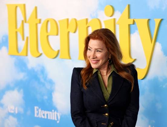 Lisa Ann Walter attends the Los Angeles Special Screening of A24 s Eternity at the AMC Century City 15 in Los Angeles, CA on Wednesday, November 5, 2025. Storyline: In an afterlife where souls have one week to decide where to spend eternity, Joan is faced with the impossible choice between the man she spent her life with and her first love, who died young and has waited decades for her to arrive.  LAP20251105829 GREGxGRUDT