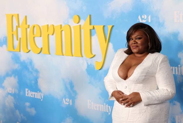 Da Vine Joy Randolph attends the Los Angeles Special Screening of A24 s Eternity at the AMC Century City 15 in Los Angeles, CA on Wednesday, November 5, 2025. Storyline: In an afterlife where souls have one week to decide where to spend eternity, Joan is faced with the impossible choice between the man she spent her life with and her first love, who died young and has waited decades for her to arrive.  LAP20251105836 GREGxGRUDT