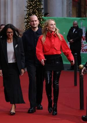 German actress and model Diane Kruger godmother inaugurates the launch of Christmas windows with New York colors at Printemps Haussmann from November 6, 2025 to January 4, 2026 in the 9th arrondissement of Paris, France, on November 6, 2025 Denis Guignebourg Bestimage Diane Kruger during the Le Printemps Launch of Christmas Windows Animations And Lights at Le Printemps, in Paris, France, on November 6, 2025 Paris France  Copyright: xDenisxGuignebourgx xBestimagexDenisxGuignebourgx xBestimagex