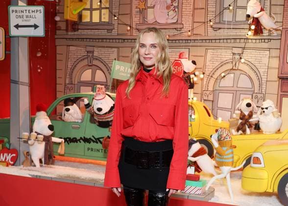 German actress and model Diane Kruger godmother inaugurates the launch of Christmas windows with New York colors at Printemps Haussmann from November 6, 2025 to January 4, 2026 in the 9th arrondissement of Paris, France, on November 6, 2025 Denis Guignebourg Bestimage Diane Kruger during the Le Printemps Launch of Christmas Windows Animations And Lights at Le Printemps, in Paris, France, on November 6, 2025 Paris France  Copyright: xDenisxGuignebourgx xBestimagexDenisxGuignebourgx xBestimagex