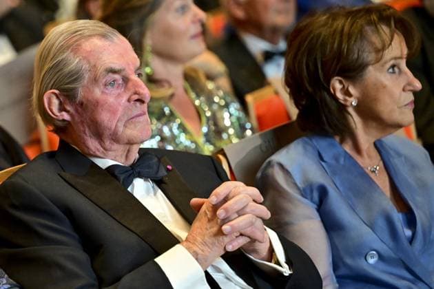 Vic Swerts, Chairman Soudal Group pictured during a gala evening organized by the Antwerp Support Committee for the King Baudouin Foundation, which is celebrating its 25th anniversary, in Antwerp, Thursday 06 November 2025.  DIRKxWAEM 139662864