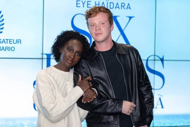 Six Jours Ce Printemps-La Premiere - Paris AJ Eye Haidara and Jules Waringo attending the Six Jours Ce Printemps-La (Printemps La) Premiere at the UGC Cine Cite Les Halles in Paris, France on November 6, 2025. Photo by Alexis Jumeau ABACAPRESS.COM Paris France  Copyright: xJumeauxAlexis ABACAx