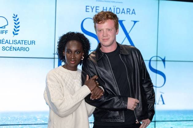 Six Jours Ce Printemps-La Premiere - Paris AJ Eye Haidara and Jules Waringo attending the Six Jours Ce Printemps-La (Printemps La) Premiere at the UGC Cine Cite Les Halles in Paris, France on November 6, 2025. Photo by Alexis Jumeau ABACAPRESS.COM Paris France  Copyright: xJumeauxAlexis ABACAx