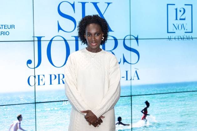 Six Jours Ce Printemps-La Premiere - Paris AJ Eye Haidara attending the Six Jours Ce Printemps-La (Printemps La) Premiere at the UGC Cine Cite Les Halles in Paris, France on November 6, 2025. Photo by Alexis Jumeau ABACAPRESS.COM Paris France  Copyright: xJumeauxAlexis ABACAx