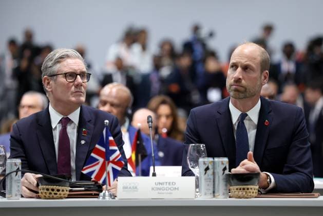 Prime Minister Keir Starmer attends COP30 Summit in Brazil 06 11 2025. BelÃ m, Brazil. Prime Minister Keir Starmer and The Prince of Wales attend the 2025 United Nations Climate Change Conference COP30 summit., Credit:Lauren Hurley Avalon Brazil, Para, BelÃ m, 10 Downing Street  Copyright: xLaurenxHurleyx xAvalonx 1050802082