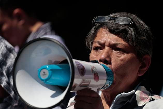 November 6, 2025, Mexico, Cdmx, Mexico: The family, advocacy groups, and friends of GUADALUPE PAMELA GALLARDO VOLANTE protested outside the Mexico City Attorney General s Office (FGJCDMX) to demand the safe return of the young woman who disappeared 2,922 days ago (8 years). Because of this, Pamela Gallardo s family has been counting the days she has been missing from her home. The Attorney General s Office has not responded to any inquiries or made any progress in the case of the young woman who disappeared in the Ajusco area, a region with high rates of forced disappearances at the hands of organized crime, kidnappers, and drug traffickers. It is said to be controlled by the Sinaloa Cartel, a significant factor in the police s inability to - ZUMAp204 20251106_zip_p204_025 Copyright: xJosuexPerezx