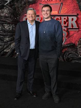 ˜Stranger Things 5™ World Premiere Ted Sarandos and Tony Sarandos arriving to Stranger Things 5™ world premiere held at the TCL Chinese Theatre on November 6, 2025 in Hollywood, Ca. Hollywood TCL Chinese Theatre California USA Copyright: xLisaxOConnor xAFF-USA.COMx