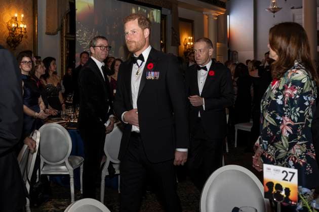 November 6, 2025, Toronto, On, Canada: Prince Harry arrives at the True Patriot Love s National Tribute Dinner in Toronto on Thursday, Nov. 6, 2025. The annual event, organized by the True Patriot Love Foundation, honours Canada s military community and raises funds to support active service members, veterans and their families. Toronto Canada  - ZUMAc35_ 20251106_zaf_c35_194 Copyright: xEduardoxLimax