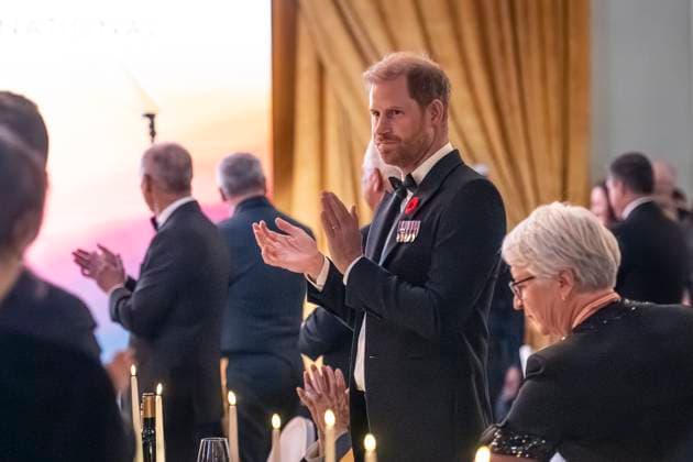 November 6, 2025, Toronto, On, Canada: Prince Harry at the True Patriot Love s National Tribute Dinner in Toronto on Thursday, Nov. 6, 2025. The annual event, organized by the True Patriot Love Foundation, honours Canada s military community and raises funds to support active service members, veterans and their families. Toronto Canada  - ZUMAc35_ 20251106_zaf_c35_202 Copyright: xEduardoxLimax