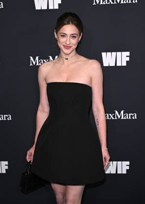 2025 WIF Honors Lili Reinhart arriving to the 2025 WIF Honors held at the Beverly Hilton Hotel on November 6, 2025 in Beverly Hills, Ca. Beverly Hills Beverly Hilton Hotel California USA Copyright: xStarbuck AFF-USA.COMx