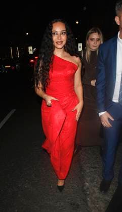 Jade Thirlwall, Jade Thirlwall, winner of the Musician award, aseen leaving the 2025 Harper s Bazaar Women of the Year Awards, held in partnership with The Platinum Card by American Express, at Claridge s Hotel on November 6, 2025 in London, England.., Credit:James Smart Pictures Avalon  Copyright: xJames SmartxPicturesx xAvalonx 1050852228