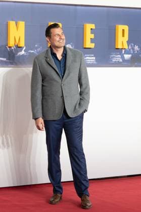 London, England, United Kingdom: Nuremberg film premiere at Leicester Square, London. Pictured: Benjamin Tappan London United Kingdom  - ZUMAp169 20251106_zea_p169_1032 Copyright: xCRISTINAxMASSEIx