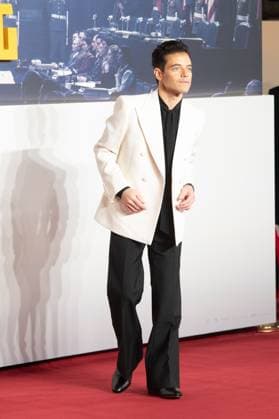 London, England, United Kingdom: Nuremberg film premiere in Leicester Square, London. Pictured: Rami Malek London United Kingdom  - ZUMAp169 20251106_zea_p169_1039 Copyright: xCRISTINAxMASSEIx