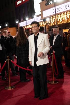 London, England, United Kingdom: Nuremberg film premiere in Leicester Square, London. Pictured: Rami Malek London United Kingdom  - ZUMAp169 20251106_zea_p169_1055 Copyright: xCRISTINAxMASSEIx