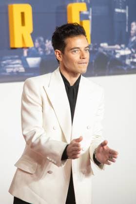 London, England, United Kingdom: Nuremberg film premiere in Leicester Square, London. Pictured: Rami Malek London United Kingdom  - ZUMAp169 20251106_zea_p169_1064 Copyright: xCRISTINAxMASSEIx