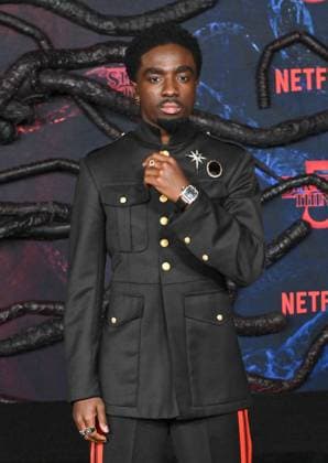 ˜Stranger Things 5™ World Premiere Caleb McLaughlin arriving to the Stranger Things 5™ world premiere held at the TCL Chinese Theatre on November 6, 2025 in Hollywood, Ca. Hollywood TCL Chinese Theatre California USA Copyright: xLISAxOConnor xAFF-USA.COMx