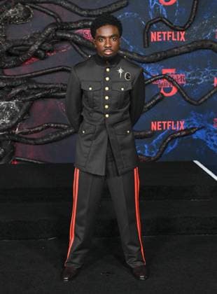 ˜Stranger Things 5™ World Premiere Caleb McLaughlin arriving to the Stranger Things 5™ world premiere held at the TCL Chinese Theatre on November 6, 2025 in Hollywood, Ca. Hollywood TCL Chinese Theatre California USA Copyright: xLISAxOConnor xAFF-USA.COMx