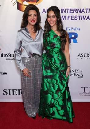 the Arpa International Film Festival premiere of Deadly Vows. 06 November 2025 . Los Angeles, California - Shohreh Aghdashloo, Shiva Negar At the Arpa International Film Festival premiere of Deadly Vows. held at The TCL Chinese 6 Theatres in Hollywood., Credit:Sadou Faye Avalon United States, CA, Hollywood, TCL Chinese 6 Theatres  Copyright: xSadouxFayex xAvalonx 1050877188
