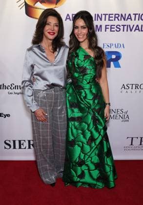 the Arpa International Film Festival premiere of Deadly Vows. 06 November 2025 . Los Angeles, California - Shohreh Aghdashloo, Shiva Negar At the Arpa International Film Festival premiere of Deadly Vows. held at The TCL Chinese 6 Theatres in Hollywood., Credit:Sadou Faye Avalon United States, CA, Hollywood, TCL Chinese 6 Theatres  Copyright: xSadouxFayex xAvalonx 1050877206