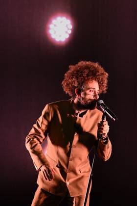 Music Concert - GIO EVAN - L AFFINE DEL MONDO TOUR 2025 Gio Evan during L Affine del Mondo Tour 2025 at the Auditorium della Conciliazione on November 6, 2025 in Rome, Italy. Rome Auditorium della Conciliazione Italy Copyright: xDomenicoxCippitellix xLiveMediax LPM_2126229