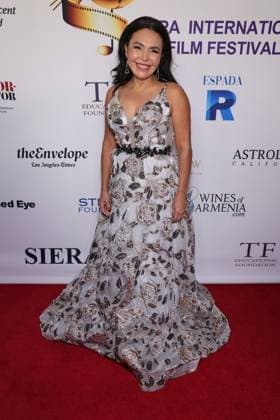 the Arpa International Film Festival premiere of Deadly Vows. 06 November 2025 . Los Angeles, California - Saundra Santiago At the Arpa International Film Festival premiere of Deadly Vows. held at The TCL Chinese 6 Theatres in Hollywood., Credit:Sadou Faye Avalon United States, CA, Hollywood, TCL Chinese 6 Theatres  Copyright: xSadouxFayex xAvalonx 1050877585