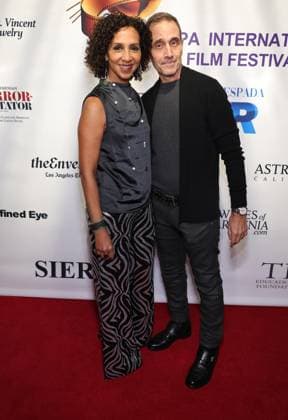 the Arpa International Film Festival premiere of Deadly Vows. 06 November 2025 . Los Angeles, California - Catherine Bruhier, Steve Pacini At the Arpa International Film Festival premiere of Deadly Vows. held at The TCL Chinese 6 Theatres in Hollywood., Credit:Sadou Faye Avalon United States, CA, Hollywood, TCL Chinese 6 Theatres  Copyright: xSadouxFayex xAvalonx 1050877712