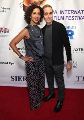 the Arpa International Film Festival premiere of Deadly Vows. 06 November 2025 . Los Angeles, California - Catherine Bruhier, Steve Pacini At the Arpa International Film Festival premiere of Deadly Vows. held at The TCL Chinese 6 Theatres in Hollywood., Credit:Sadou Faye Avalon United States, CA, Hollywood, TCL Chinese 6 Theatres  Copyright: xSadouxFayex xAvalonx 1050877749