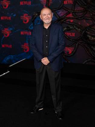 November 6, 2025, West Hollywood, California, USA: n American screenwriter, director, and producer FRANK DARABONT attends the Los Angeles red carpet premiere of Netflix s Stranger Things Season 5 West Hollywood USA - ZUMAb173 20251106_aap_b173_021 Copyright: xBillyxBennightx