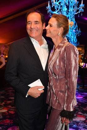 Thomas Ohrner and Anne Arnoldt at the Teatro Secret Garden premiere on 6 11 2025 at the Spiegelpalast in Munich Teatro Dinnershow Secret Garden Gala Premiere 2025 in Munich