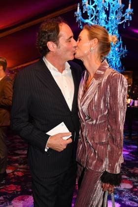 Thomas Ohrner and Anne Arnoldt at the Teatro Secret Garden premiere on 6 11 2025 at the Spiegelpalast in Munich Teatro Dinnershow Secret Garden Gala Premiere 2025 in Munich
