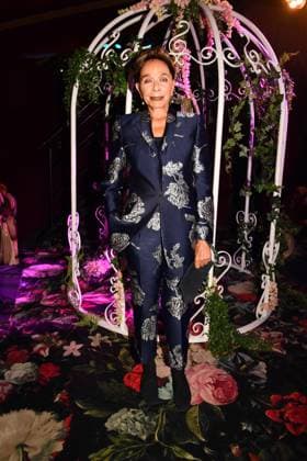 Monika Peitsch at the Teatro Secret Garden premiere on 6 11 2025 at the Spiegelpalast in Munich Teatro Dinnershow Secret Garden Gala Premiere 2025 in Munich