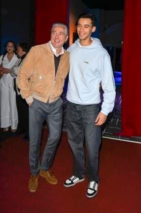 abb MtsDoubtfire San Diego with father Franjo Pooth son as guest at the party for the premiere Mrs Doubtfire The New Musical Hit at Capitol Theater on 06 11 2025 in Duesseldorf NRW Germany