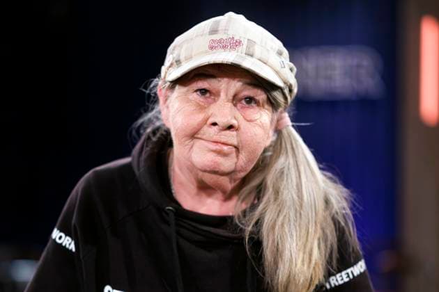 Author and activist Linda Rennings at the recording of the WDR talk show Kölner Treff in WDR Studio BS 3 Cologne, 06 11 2025 NRW Germany Copyright: xChristophxHardtx