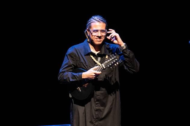 JAZZMADRID concert the JAZZMADRID concert at the Fernanda Gomez Theatre in Madrid, November 6, 2025, Spain. Featuring: Brazilian jazz mandolinist Hamilton de Holanda performs during the JAZZMADRID concert at the Fernanda Gomez Theatre in Madrid, November 6, 2025, Spain. Where: Madrid, Spain When: 06 Nov 2025 Credit: Oscar Gonzalez WENN Madrid Spain Copyright: xOscarxGonzalez WENNx wenn40768442 OFA ZOJx wenn40768442