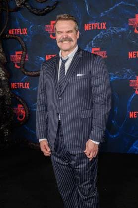 Stranger Things 5 Premiere - Los Angeles, USA LOS ANGELES, USA. November 06, 2025: David Harbour at the premiere for Netflix s Stranger Things 5 at the TCL Chinese Theatre. Los Angeles CA USA  Copyright: xPaulxSmith Featureflashx