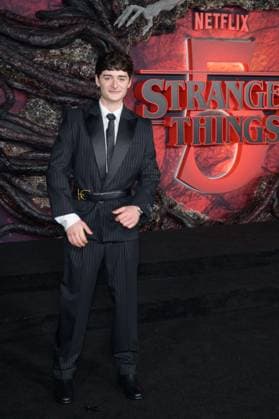 Stranger Things 5 Premiere - Los Angeles, USA LOS ANGELES, USA. November 06, 2025: Noah Schnapp at the premiere for Netflix s Stranger Things 5 at the TCL Chinese Theatre. Los Angeles CA USA  Copyright: xPaulxSmith Featureflashx