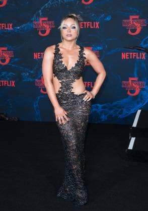 Stranger Things 5 Premiere - Los Angeles, USA LOS ANGELES, USA. November 06, 2025: Liv Morgan at the premiere for Netflix s Stranger Things 5 at the TCL Chinese Theatre. Los Angeles CA USA  Copyright: xPaulxSmith Featureflashx