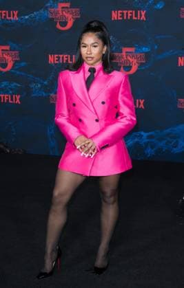Stranger Things 5 Premiere - Los Angeles, USA LOS ANGELES, USA. November 06, 2025: Jordan Chiles at the premiere for Netflix s Stranger Things 5 at the TCL Chinese Theatre. Los Angeles CA USA  Copyright: xPaulxSmith Featureflashx