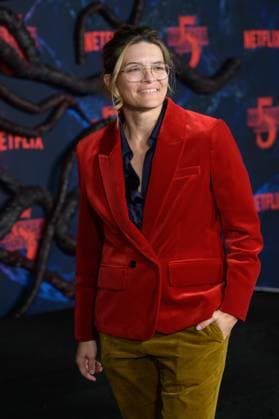 Stranger Things 5 Premiere - Los Angeles, USA LOS ANGELES, USA. November 06, 2025: Hilary Leavitt at the premiere for Netflix s Stranger Things 5 at the TCL Chinese Theatre. Los Angeles CA USA  Copyright: xPaulxSmith Featureflashx