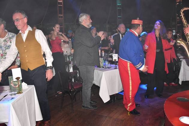 Dieter Fischer and Corinna Binzer Premiere Teatro Secret Garden Spiegelpalast Munich Riem Munich 06 November 2025