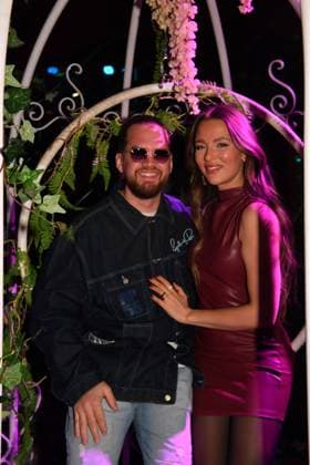 Joelina Drew with boyfriend Premiere Teatro Secret Garden Spiegelpalast Munich Riem Munich 06 November 2025