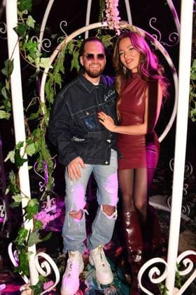 Joelina Drew with boyfriend Premiere Teatro Secret Garden Spiegelpalast Munich Riem Munich 06 November 2025