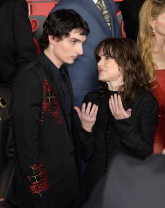 Stranger Things 5 Premiere - Los Angeles, USA LOS ANGELES, USA. November 06, 2025: Finn Wolfhard & Winona Ryder at the premiere for Netflix s Stranger Things 5 at the TCL Chinese Theatre. Los Angeles CA USA  Copyright: xPaulxSmith Featureflashx