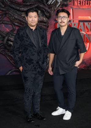 Stranger Things 5 Premiere - Los Angeles, USA LOS ANGELES, USA. November 06, 2025: Daniel Omoto & Ryan Omoto at the premiere for Netflix s Stranger Things 5 at the TCL Chinese Theatre. Los Angeles CA USA  Copyright: xPaulxSmith Featureflashx