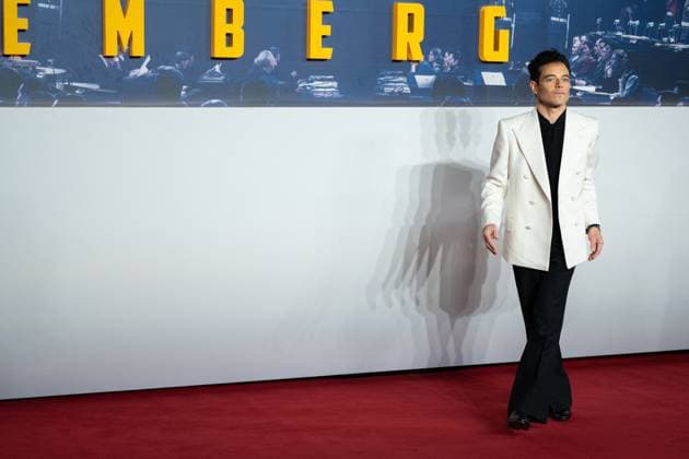 Nuremberg Premiere - London Rami Malek attends the Nuremberg UK Premiere at Odeon Luxe Leicester Square (Photo by Lounis Tiar) London United Kingdom  Copyright: xLounisPhotography ABACAx