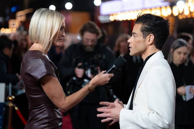 Nuremberg Premiere - London Rami Malek attends the Nuremberg UK Premiere at Odeon Luxe Leicester Square (Photo by Lounis Tiar) London United Kingdom  Copyright: xLounisPhotography ABACAx
