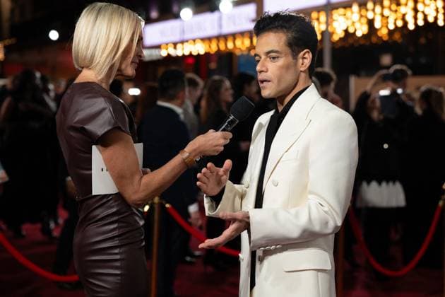 Nuremberg Premiere - London Rami Malek attends the Nuremberg UK Premiere at Odeon Luxe Leicester Square (Photo by Lounis Tiar) London United Kingdom  Copyright: xLounisPhotography ABACAx